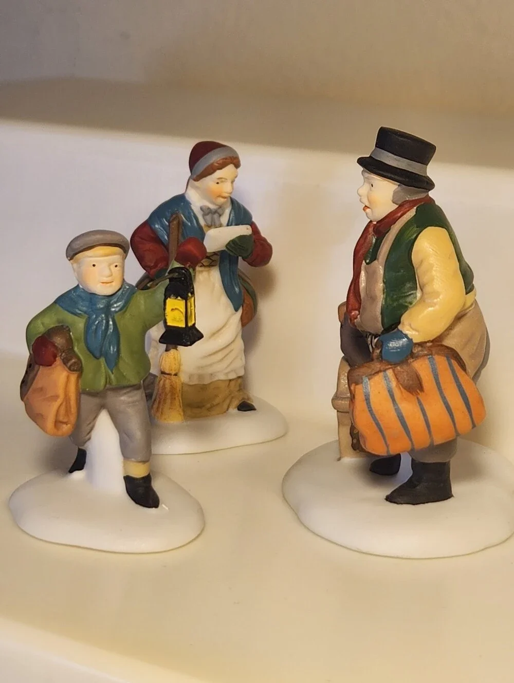 Department 56 Dickens Heritage Village “Come Into the Inn”-Set Of 3 Vintage
